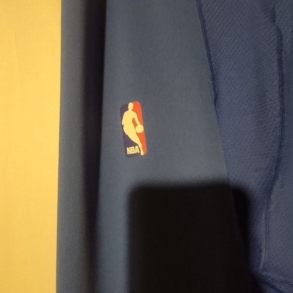 Nike NBA Pro Hyperstrong Padded Tights Pants 3/4 Blue Player Issued Size 2XL-T - Picture 8 of 8